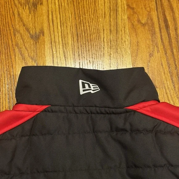 Calgary Stampeders CFL Football Vest Mens XL New Era Sideline Official Pony Logo